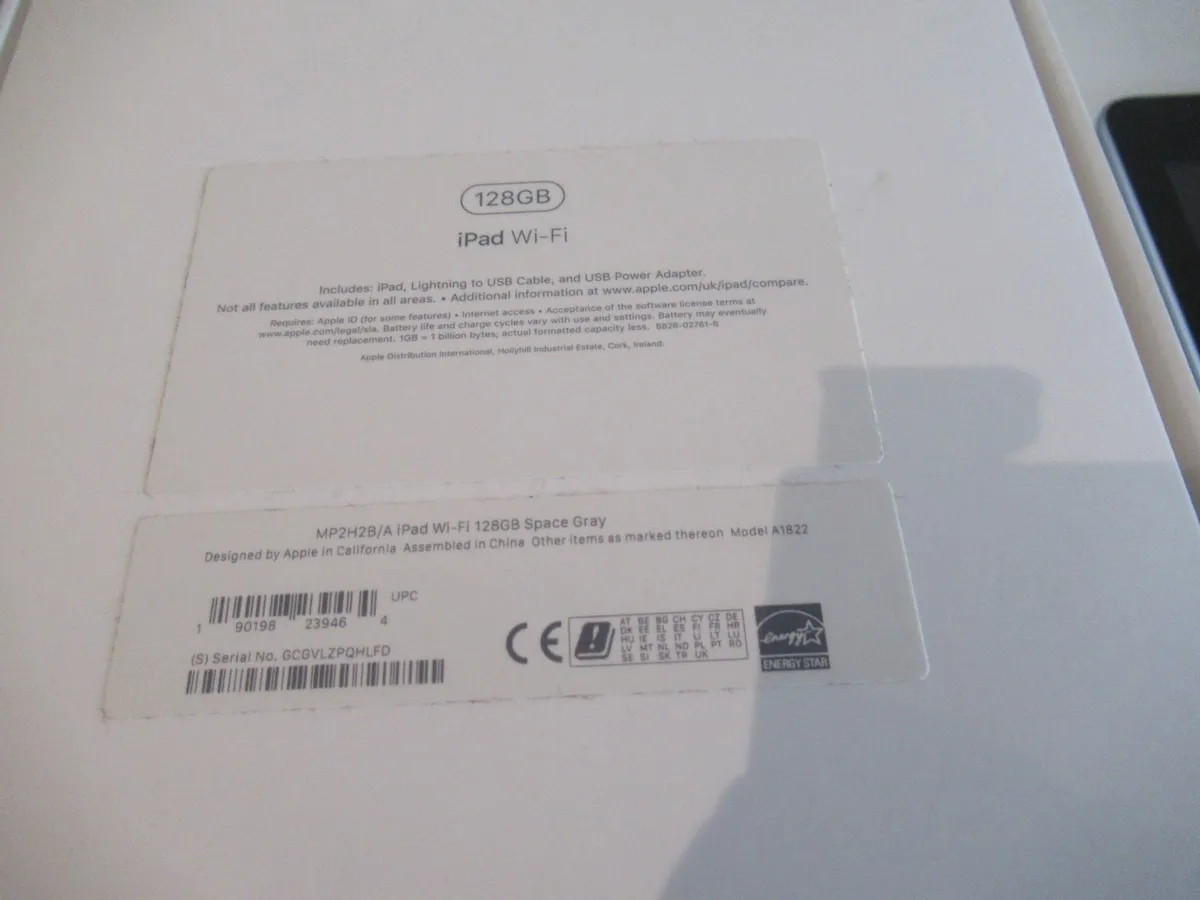 APPLE IPAD 128GB fast internet wi fi email - Image 2