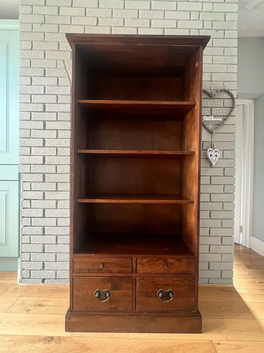 Laura Ashley Chestnut Garrat Bookshelf - Image 1
