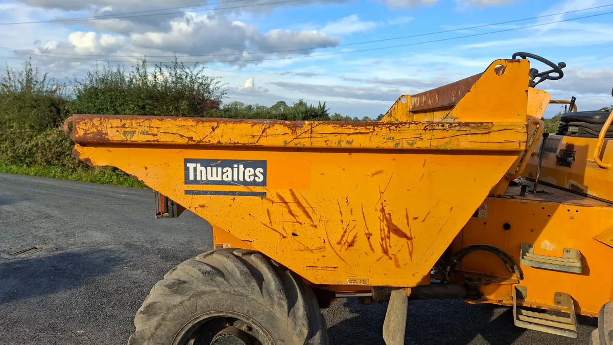 2017 Thwaites 6 tonne dumper - Image 3