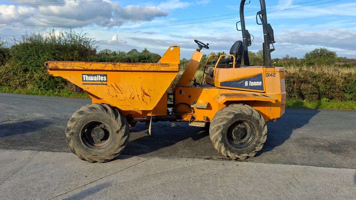 2017 Thwaites 6 tonne dumper - Image 1