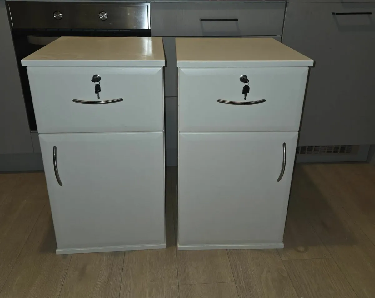 Bed side lockers - Image 2