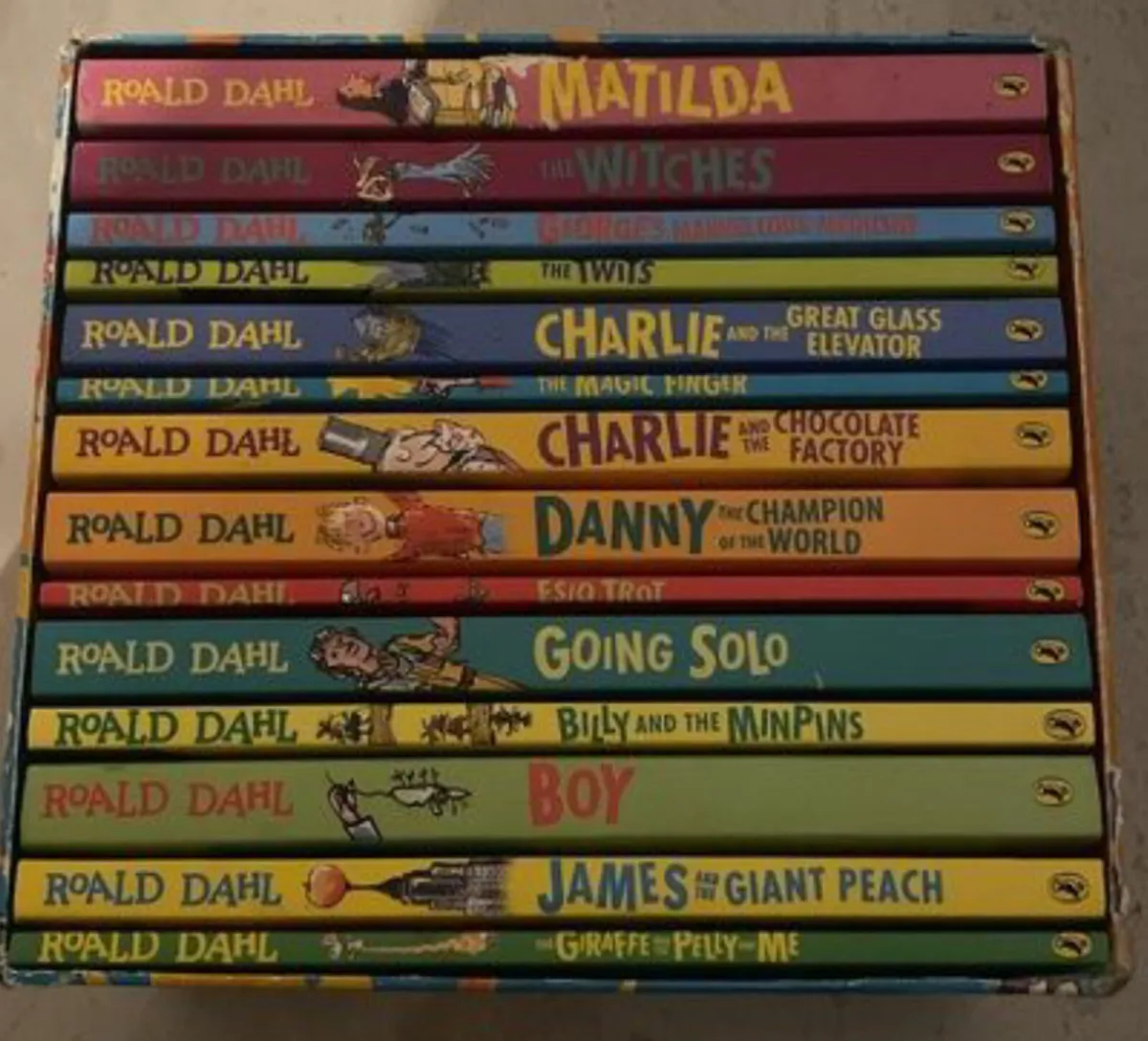 Roald Dahl Box Set of 15 Books