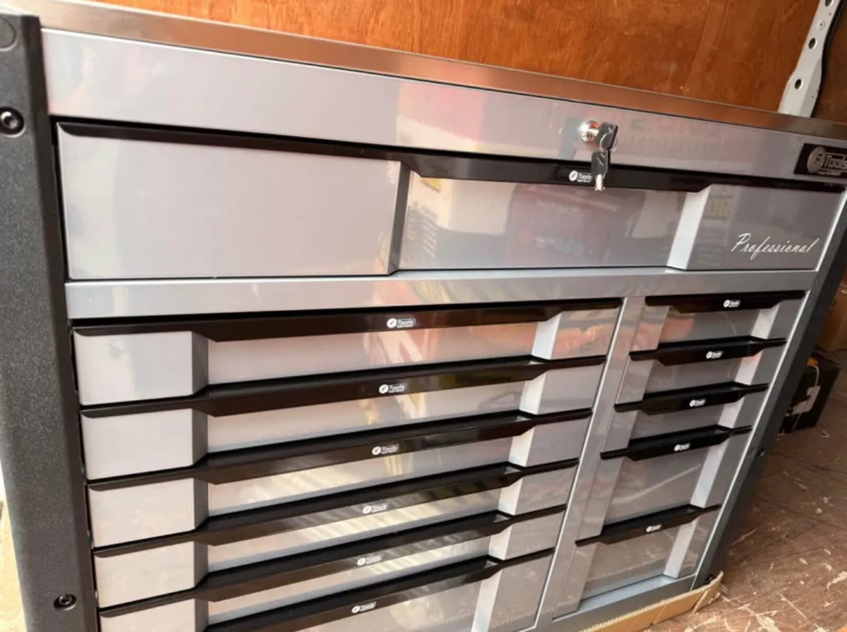 BRAND NEW 12 DRAWER TOOL CHEST FULL OF TOOLS - Image 1