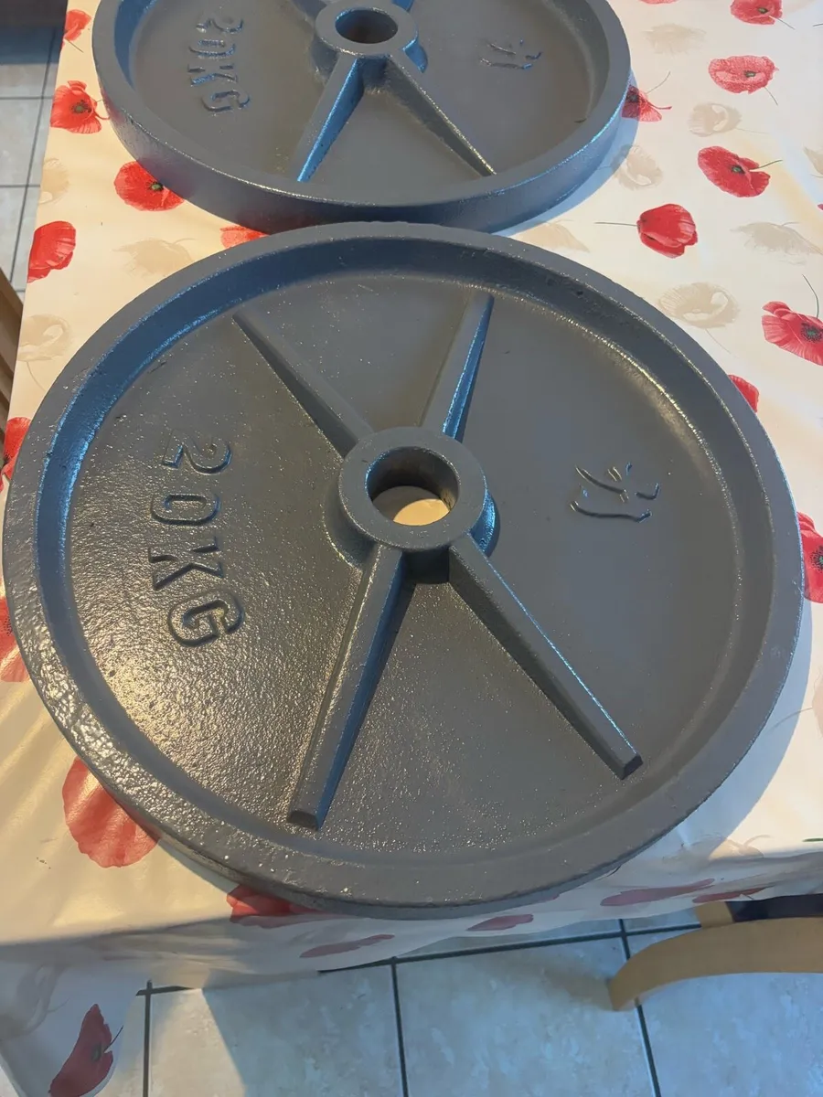 20KG OLYMPIC WEIGHTS, STRENGTHSHOP BRANDED!! - Image 2