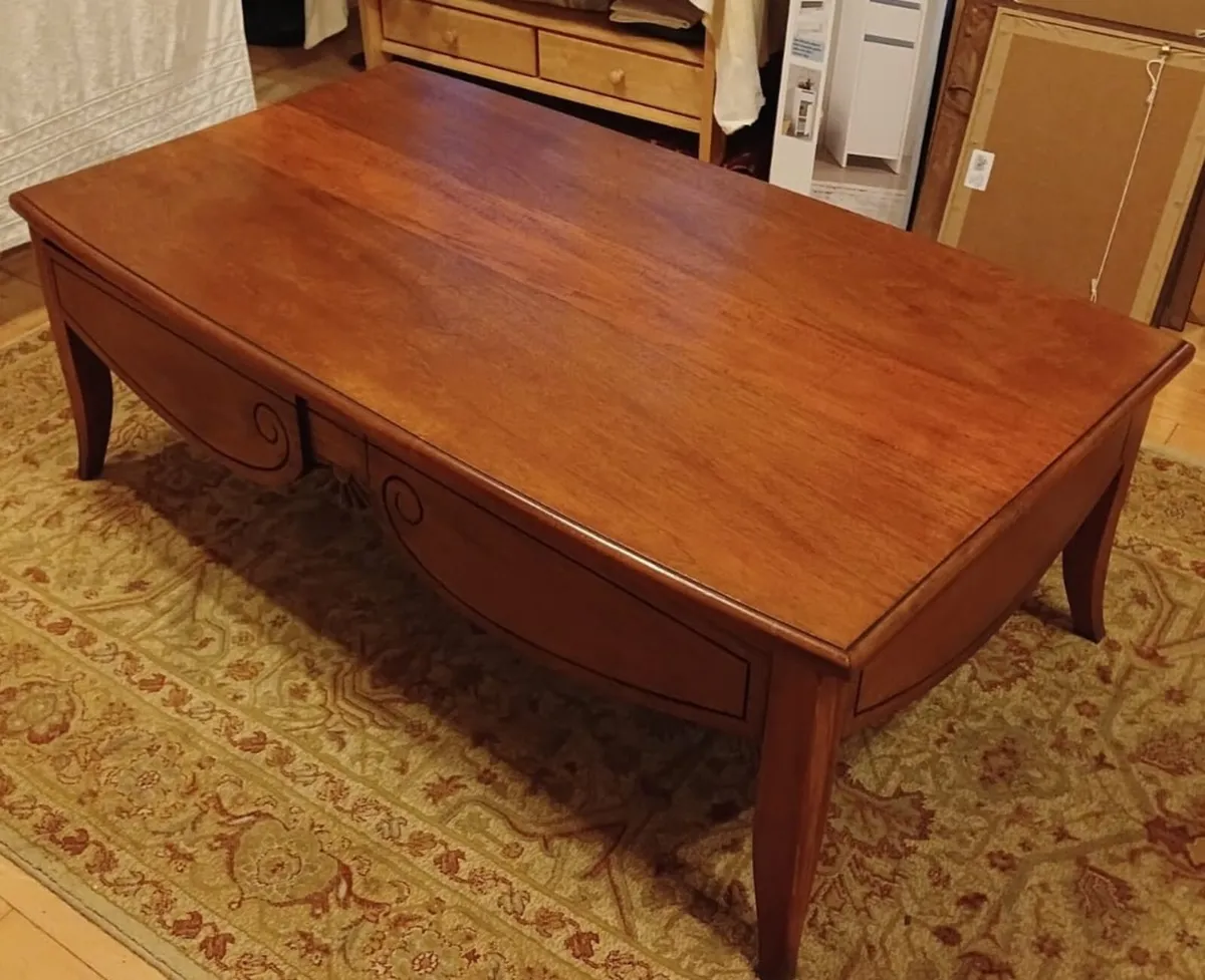 Solid Mahogany Coffee Table - Image 3
