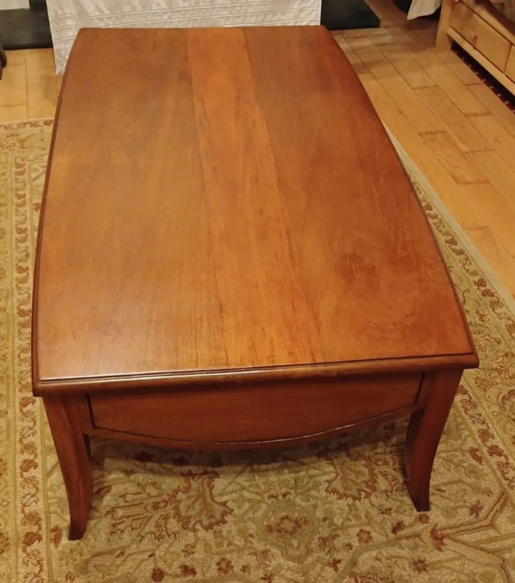 Solid Mahogany Coffee Table - Image 4