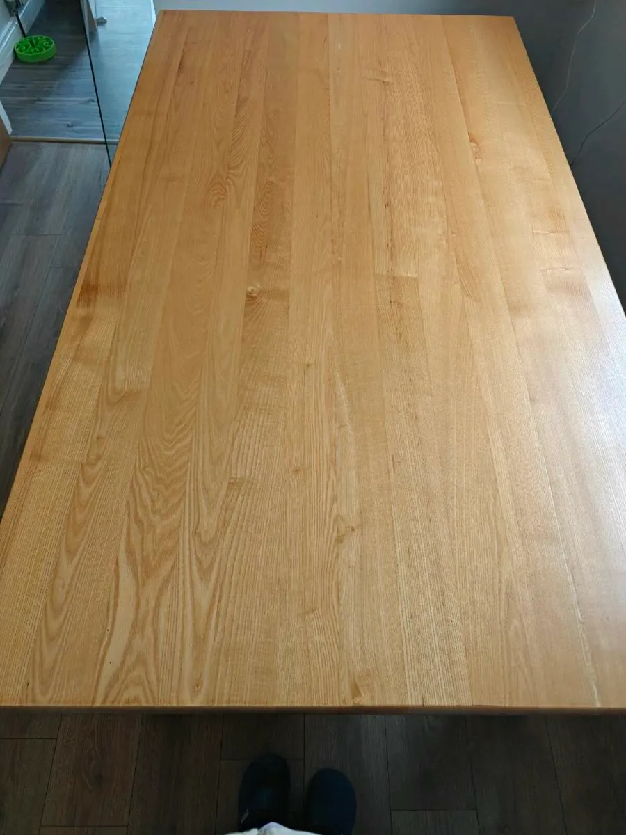 Dining Table with 8 chairs & cushions - Image 1