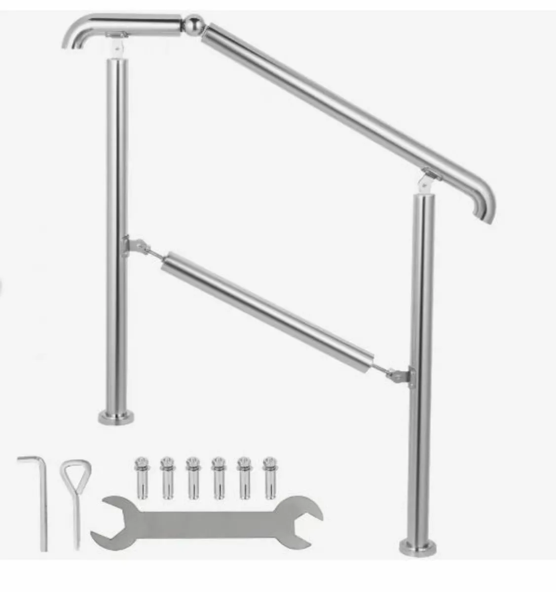 5 Step Railing Stainless Steel - Image 1