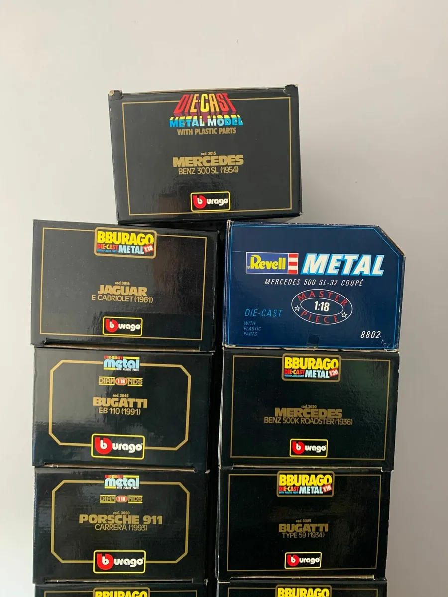 Burago Model Cars Collection - Scale 1/18 - Image 4