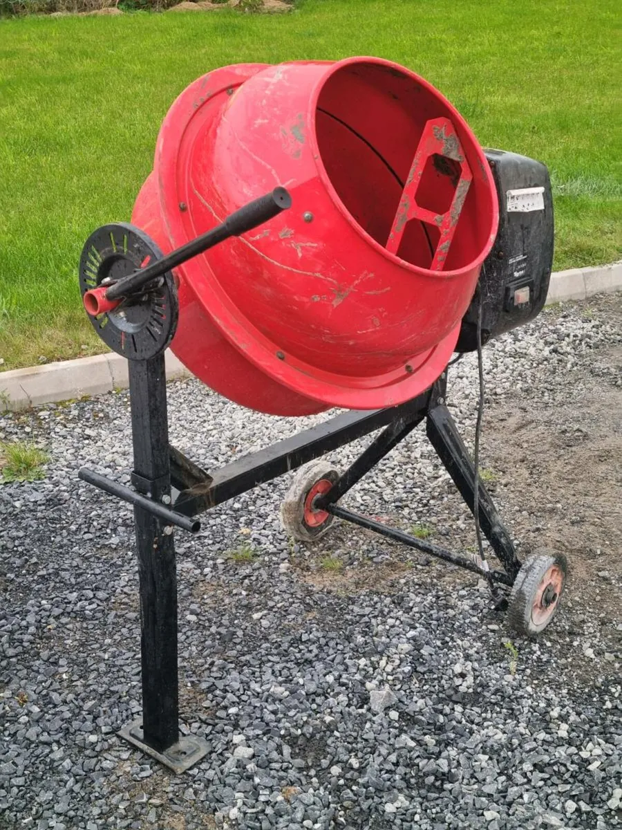 Cement mixer electric 230v - Image 4