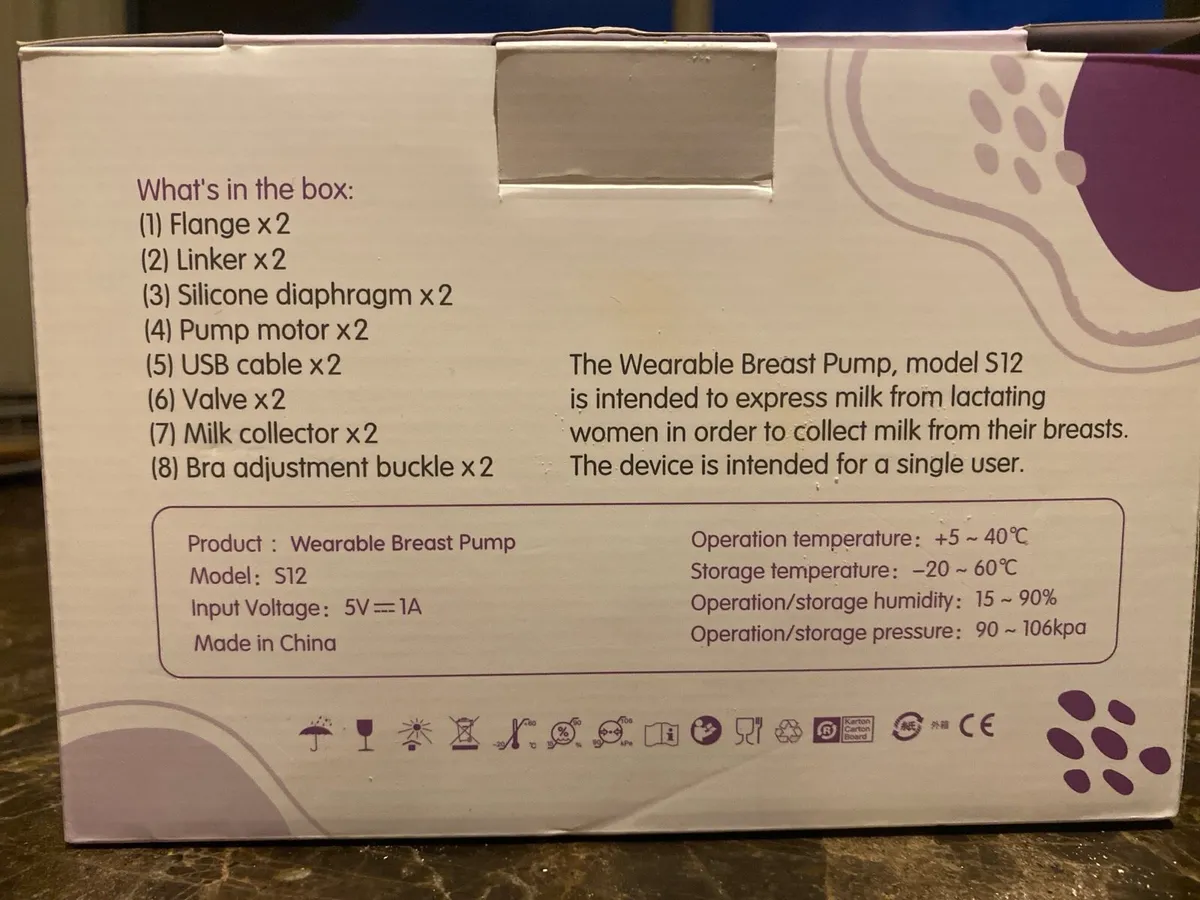 Double wearable electric  breast pump - Image 3