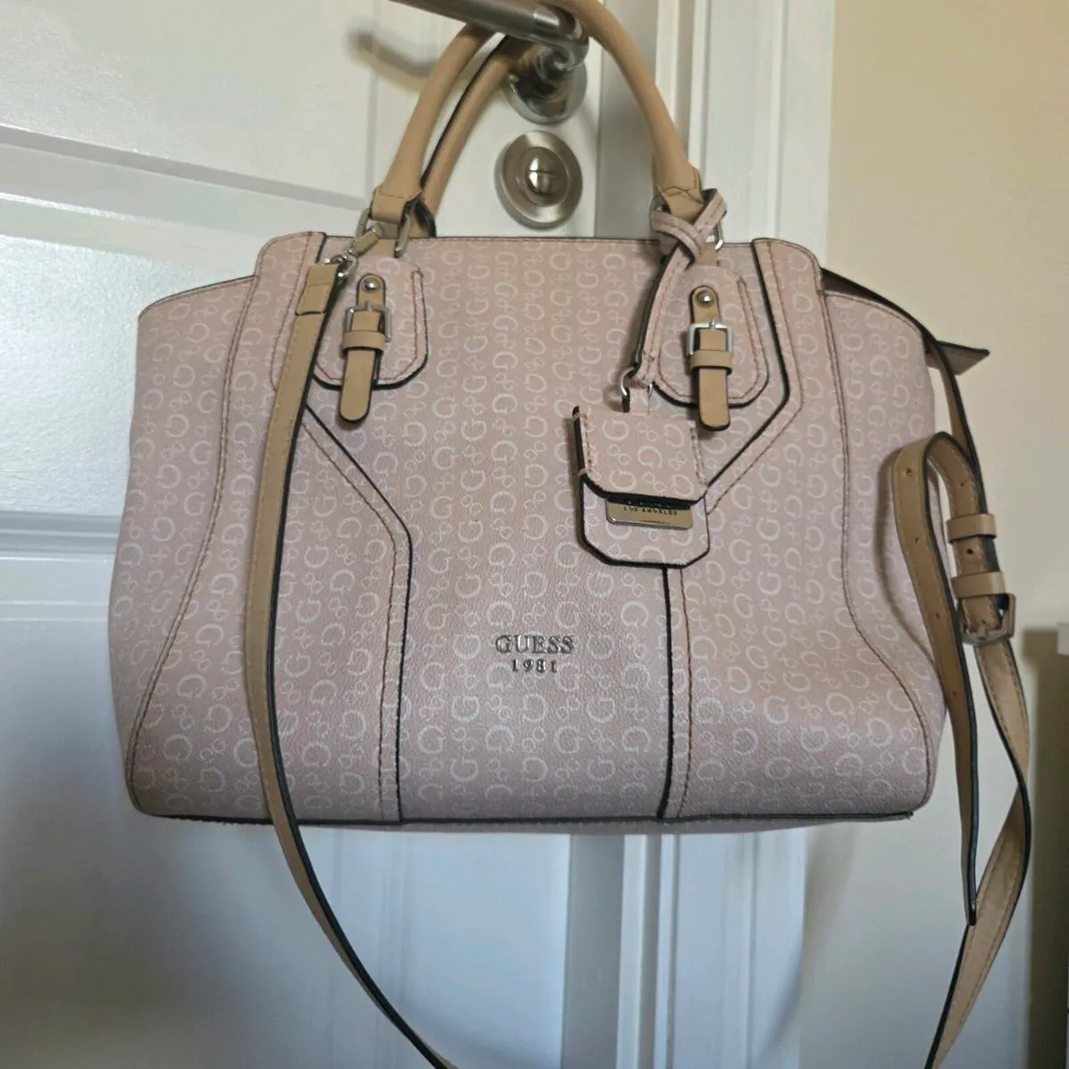 GUESS PINK BAG - Image 1