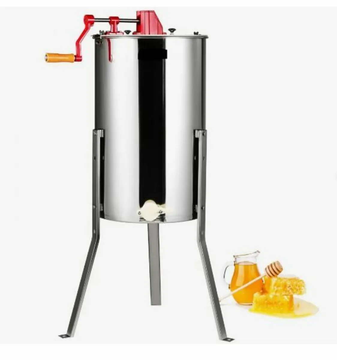 Manual Honey Extractor, 3 Frames - Image 1