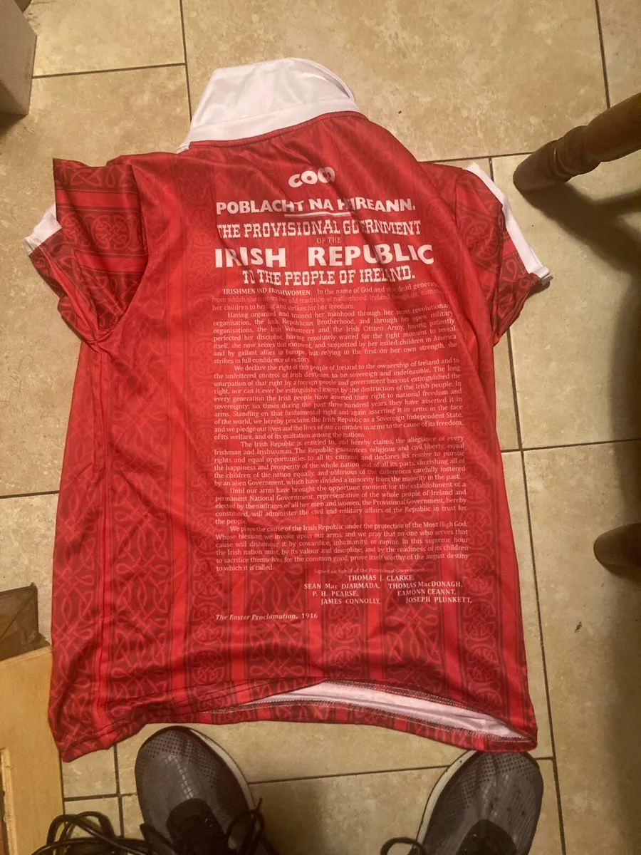 Cork rebel 1916 jersey - Image 2