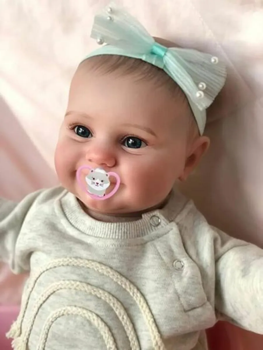 Reborn doll Silicone Vinyl combo Sweet Smile Baby - Image 2