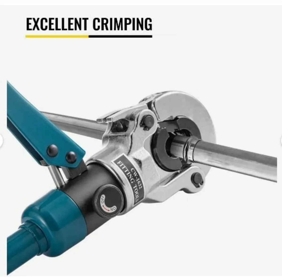 Hydraulic Pipe Crimper, - Image 3