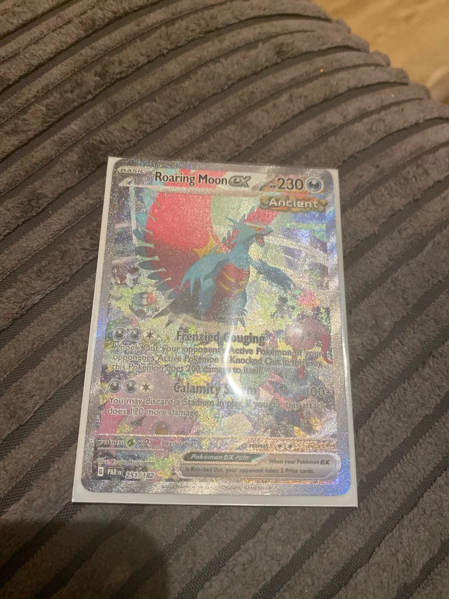 Pokémon Card Roaring Moon Ex - Image 1