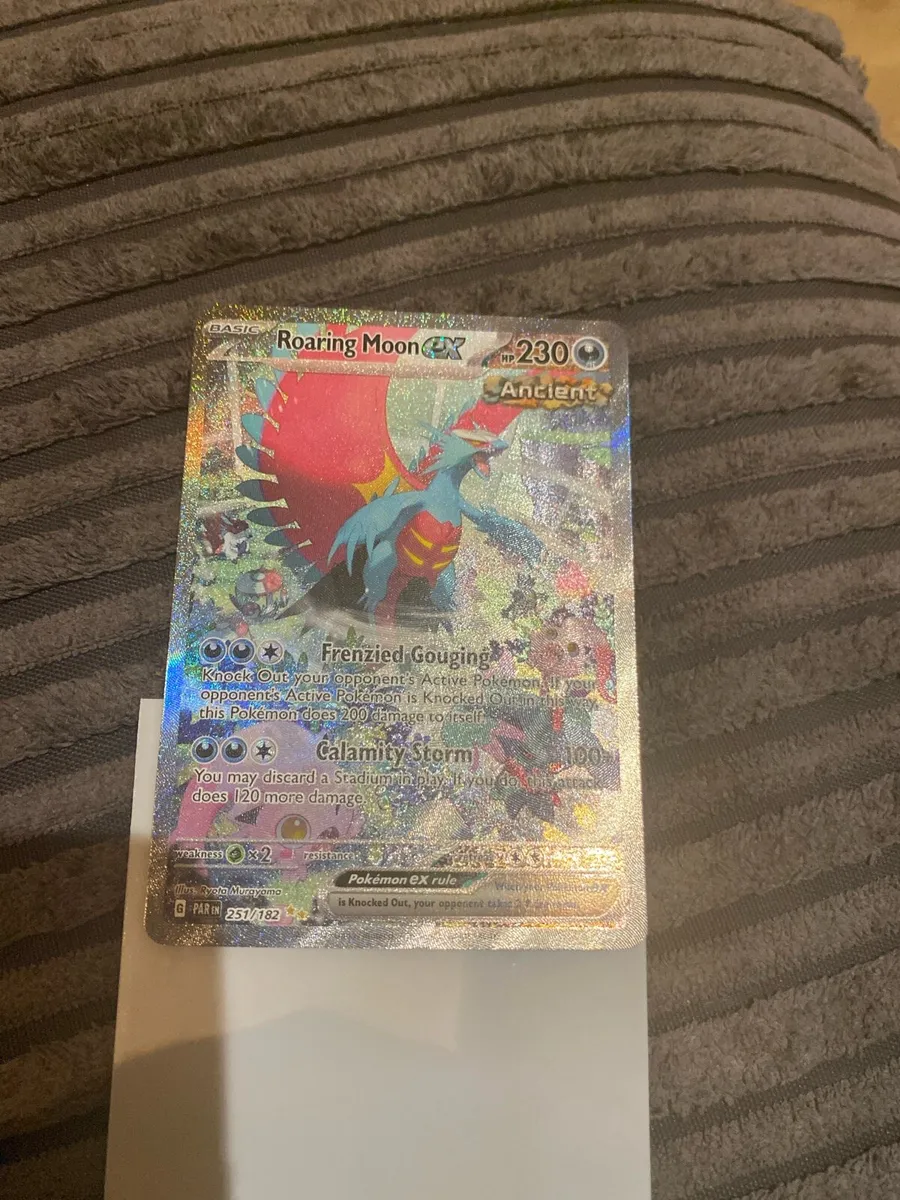 Pokémon Card Roaring Moon Ex - Image 2