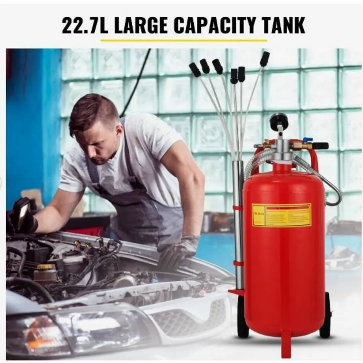 5 Gallon/22.7L Oil Extractor, Portable Air - Image 3