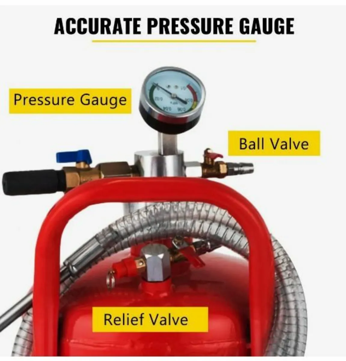 5 Gallon/22.7L Oil Extractor, Portable Air - Image 4