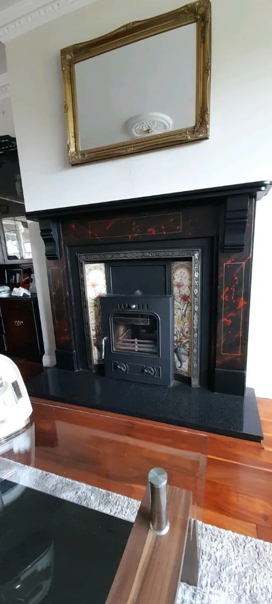 Fireplace and insert stove - Image 1