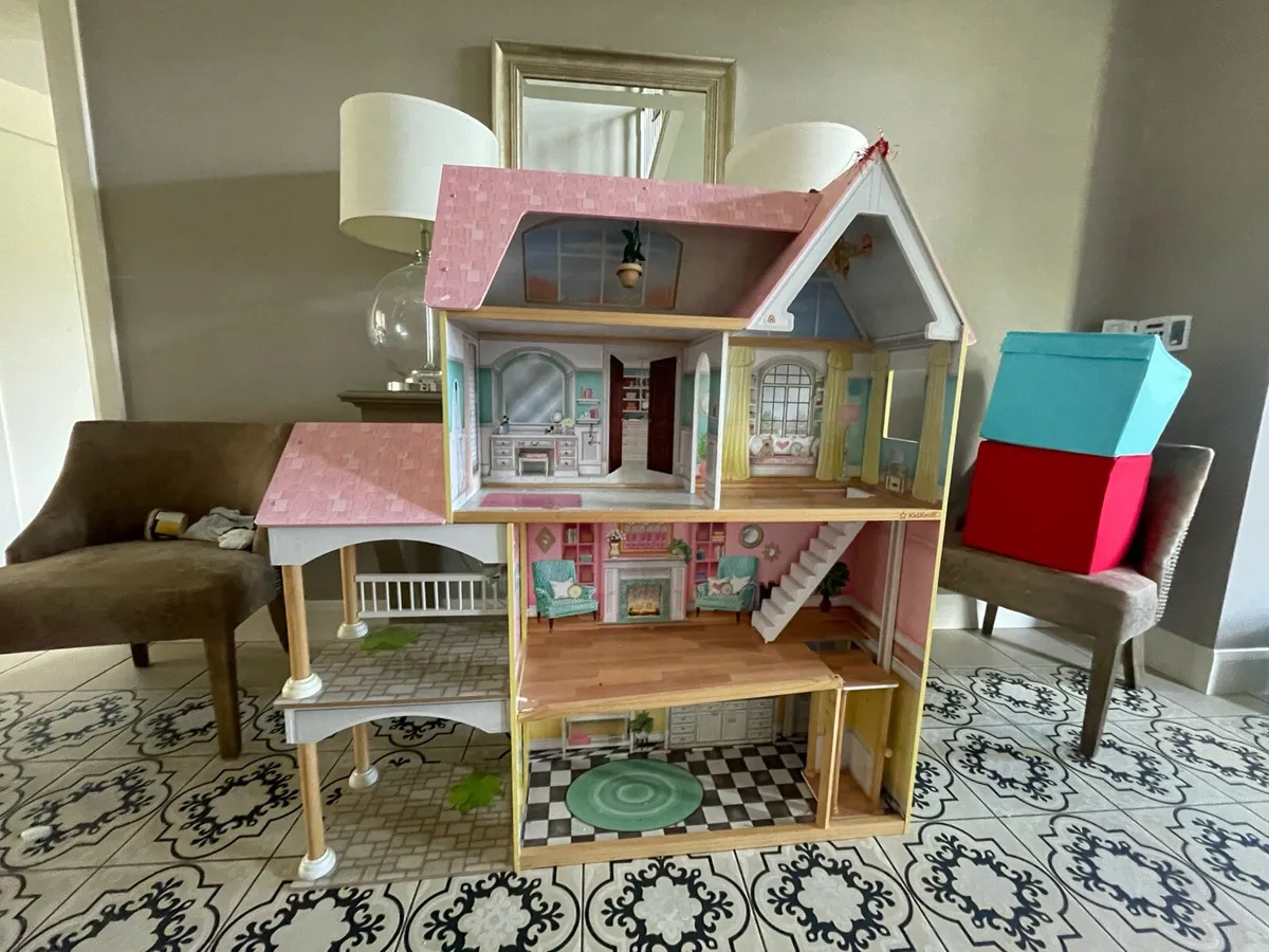 Wooden doll house