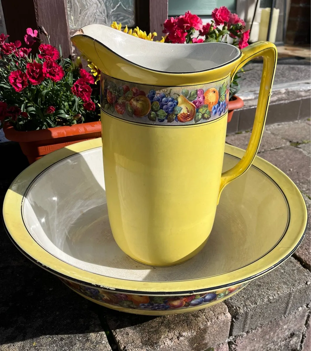 Bowl & Jug - Image 1