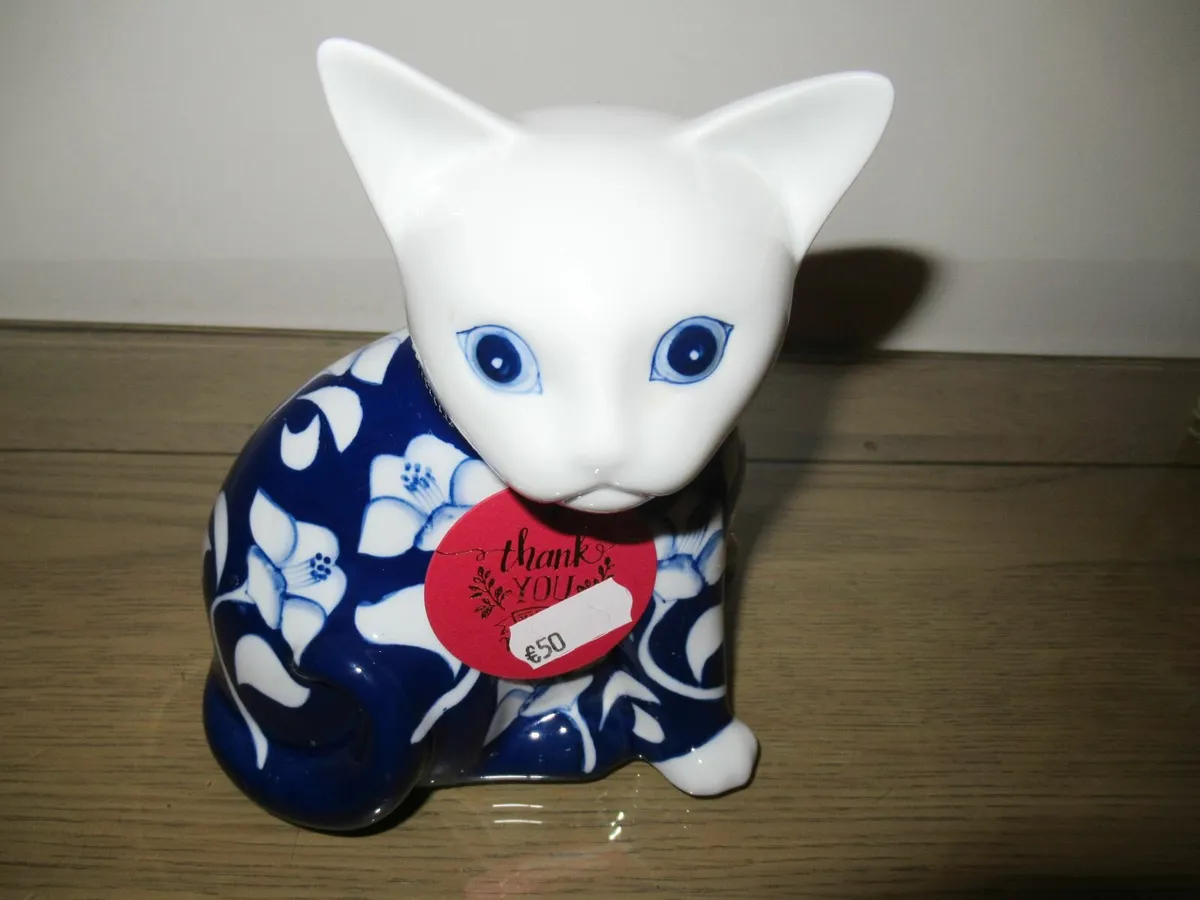 vintage cat ornment hand art  CHRISTMAS GIFT - Image 4