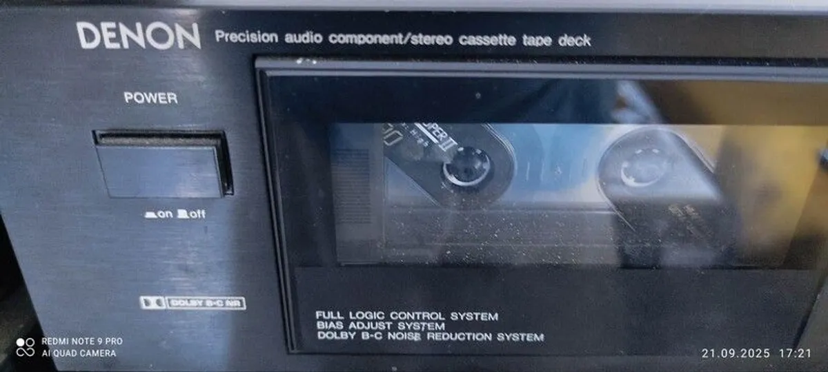 LAST PRICE - Denon DR-M07 PRECISION audio Component Stereo Cassette Tape Deck - Image 3