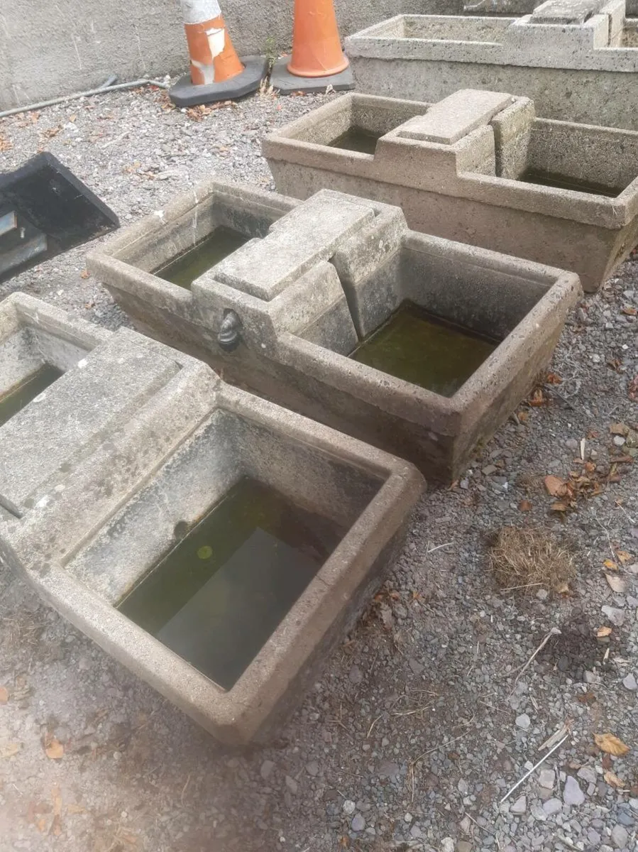 Concrete water troughs - Image 1