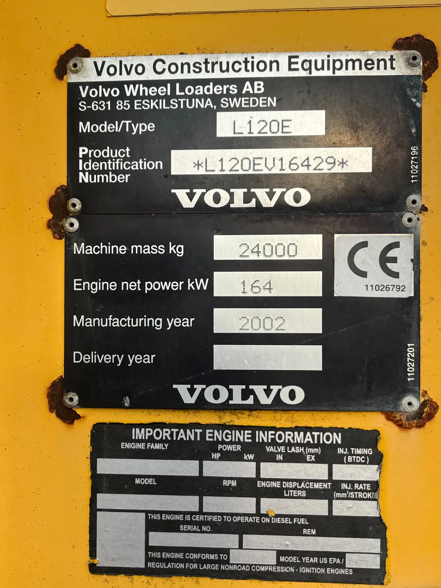 Volvo L120E for sale - Image 2