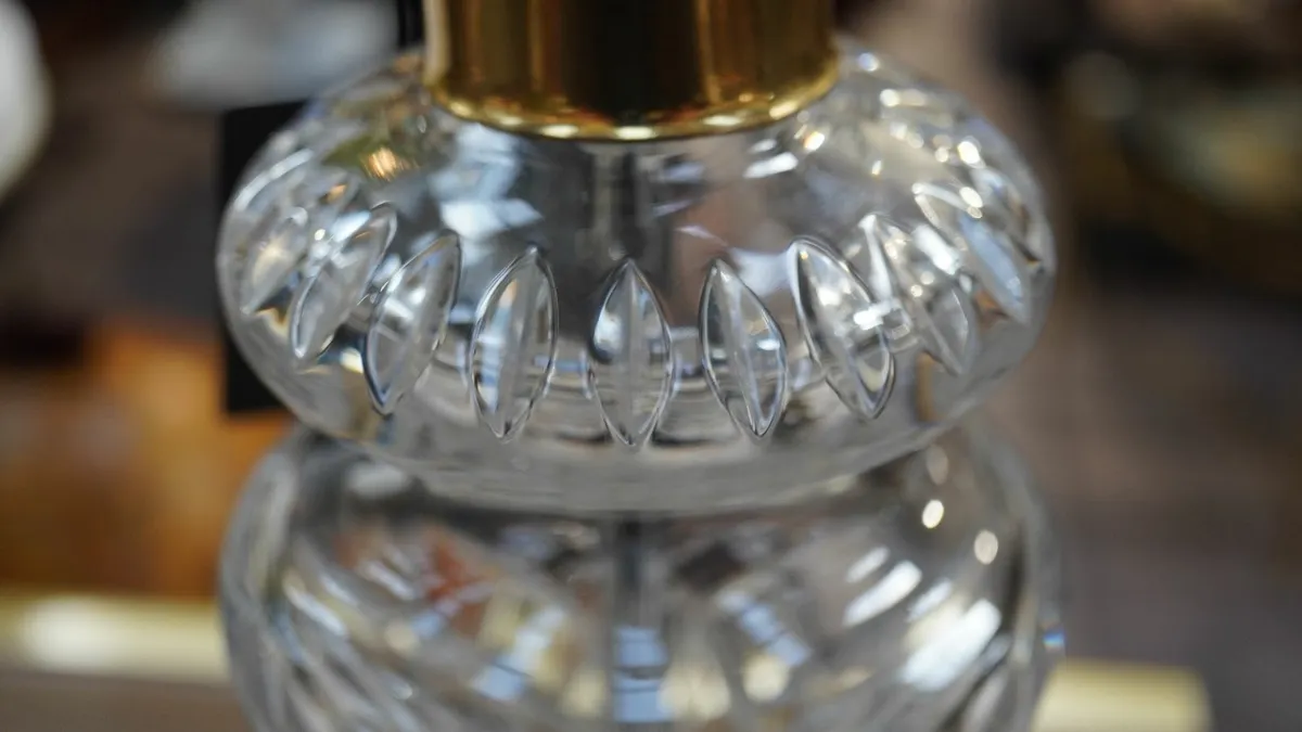 Vintage Waterford Crystal Table Lamp - Image 4