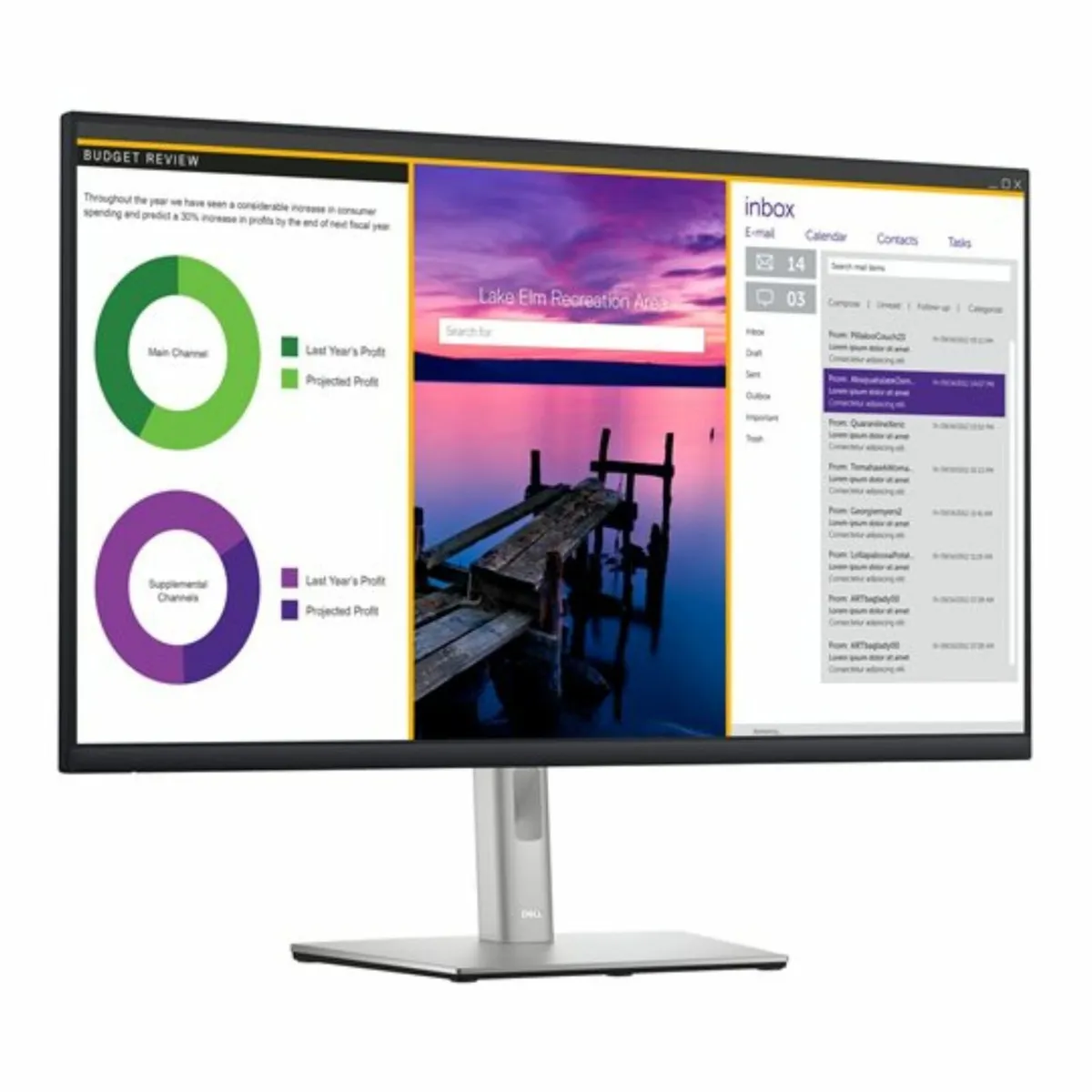 Dell P3223QE 32" 4K Ultra HD Monitor - Image 4