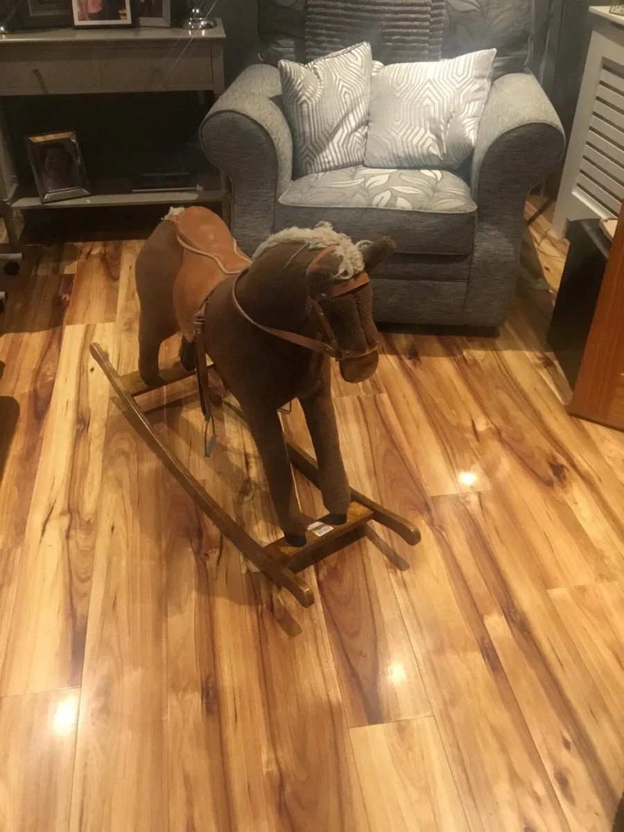 Antique rocking horse - Image 1