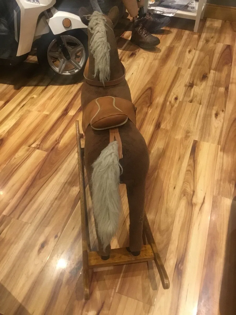 Antique rocking horse - Image 3
