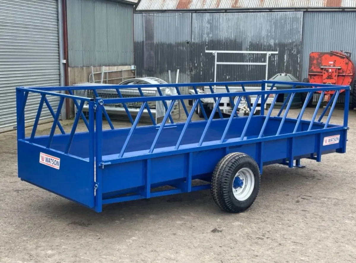 WATSON FEEDING TRAILER 16FT NEW - Image 4