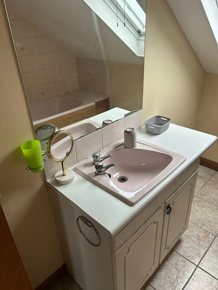 Pink Bathroom Pieces - Toilets, Sinks, Bath - Image 2