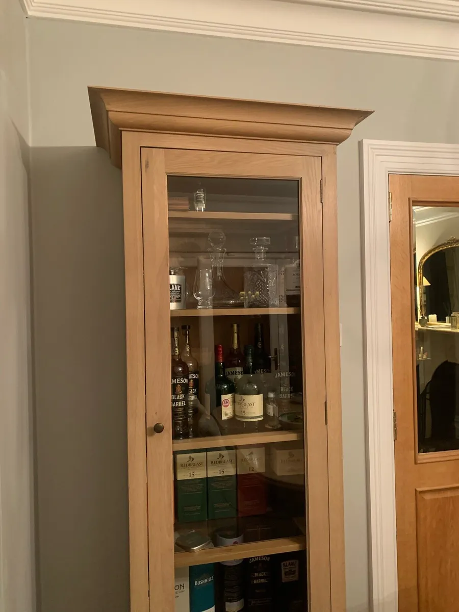 Neptune white oak cabinet - Image 3
