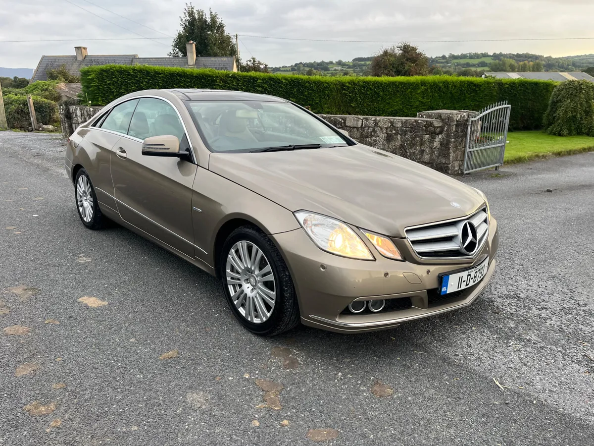 2011 Mercedes E220 coupe auto - Image 1