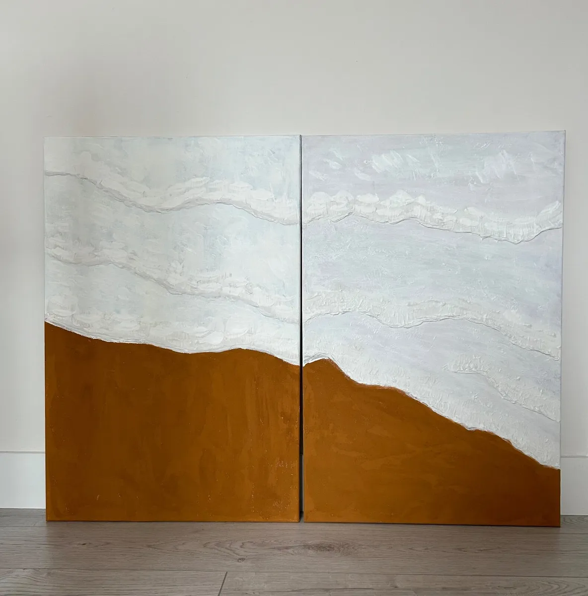Waves at the sea painting - Image 1
