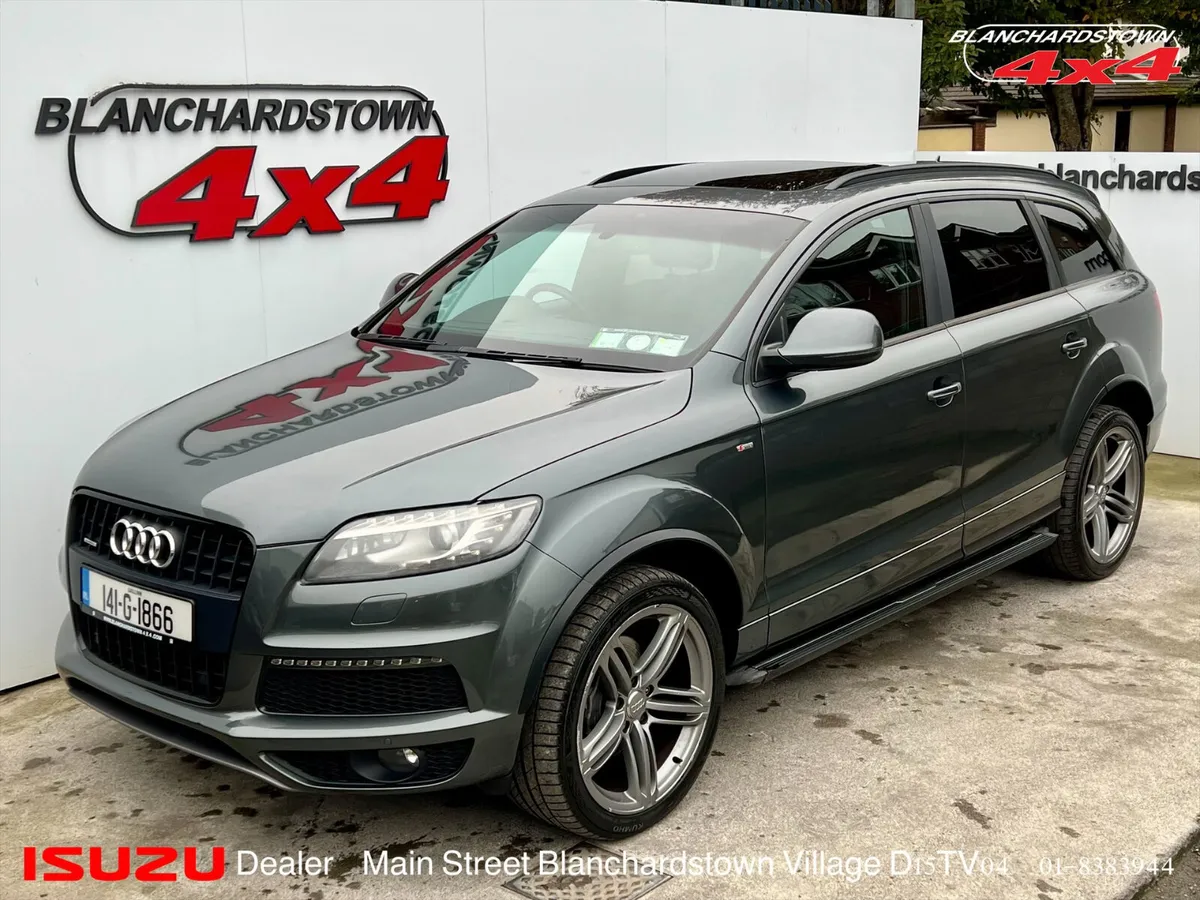 AUDI Q7 SLINE 7 SEATER STUNNING SUV - Image 1