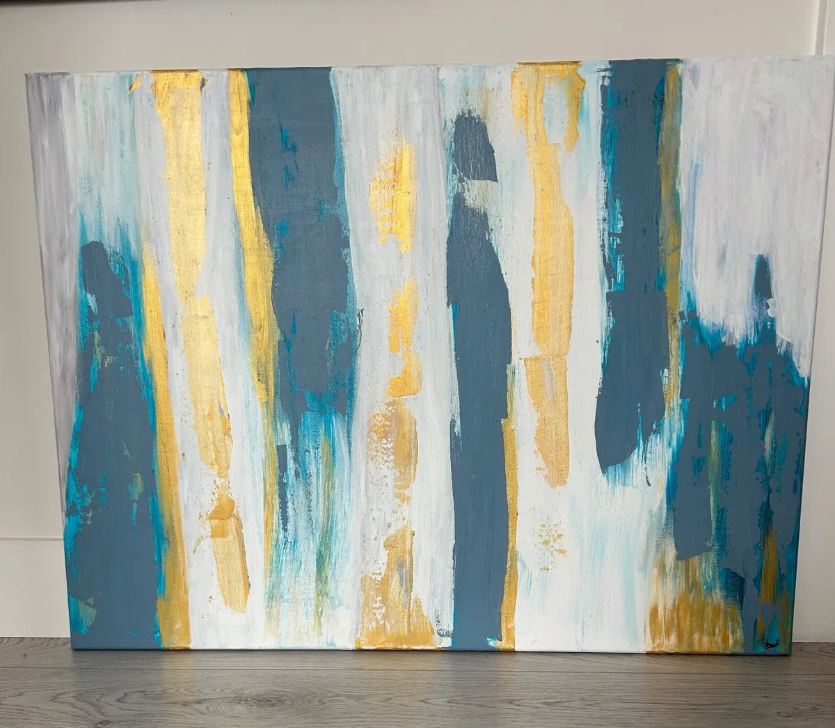 Original large abstract painting - Image 2