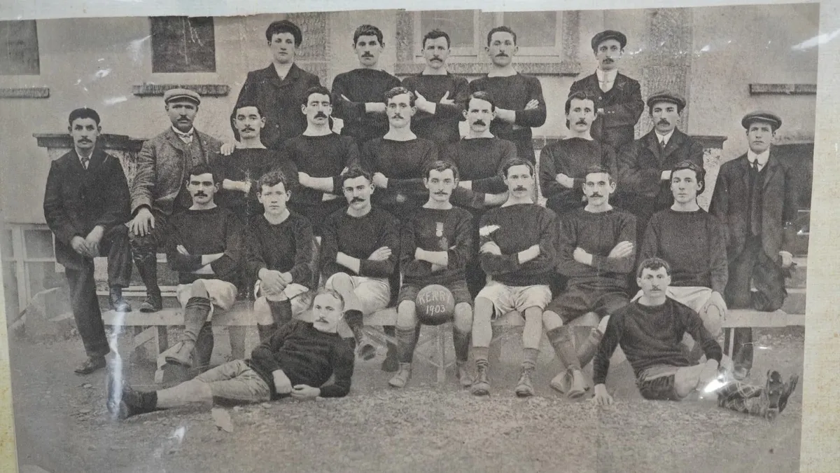 Vintage 1903 Kerry GAA Football Team Photograph - Image 2