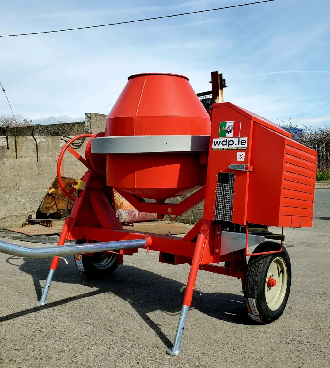 Silla cement mixer 430l Diesel - Image 3