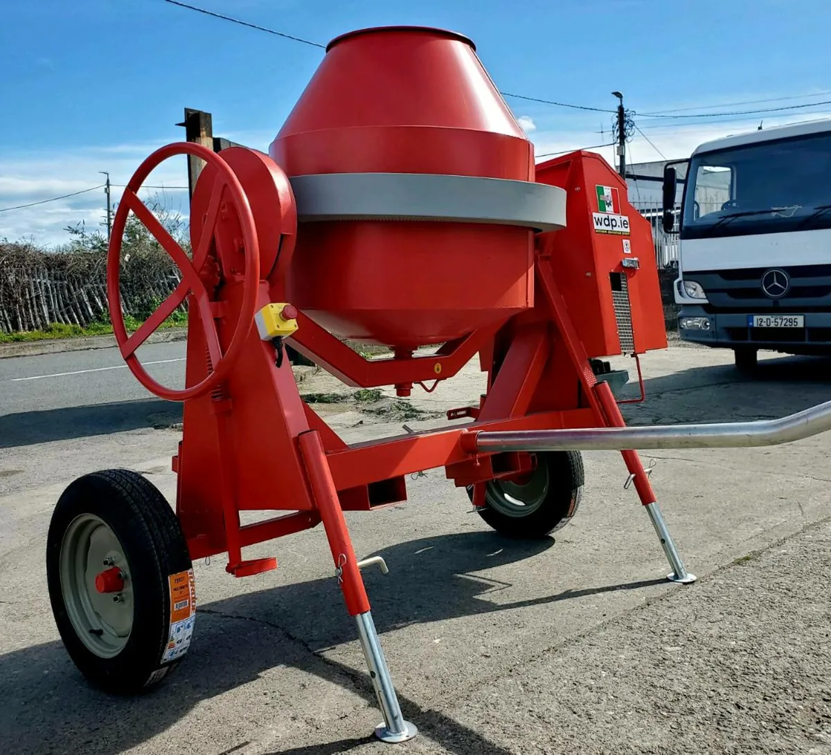 Silla cement mixer 430l Diesel - Image 4