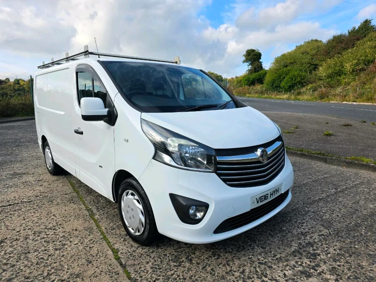2016 vauxhall vivaro 1.6 cdti diesel - Image 1