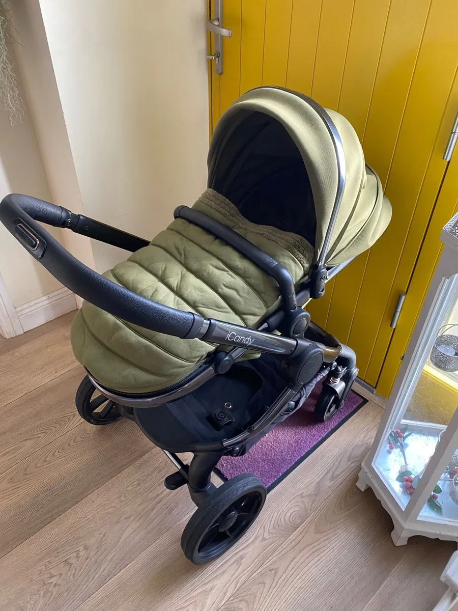 ICandy Peach 7 buggy Olive green - Image 4