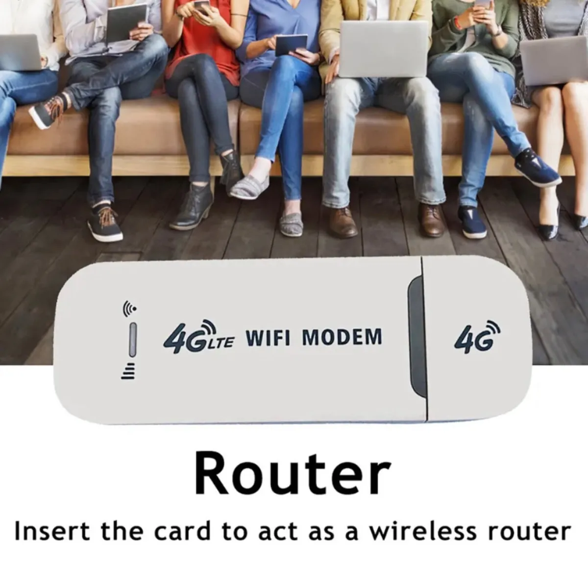 4G LTE Unlocked USB Dongle Modem Broadband - Image 2