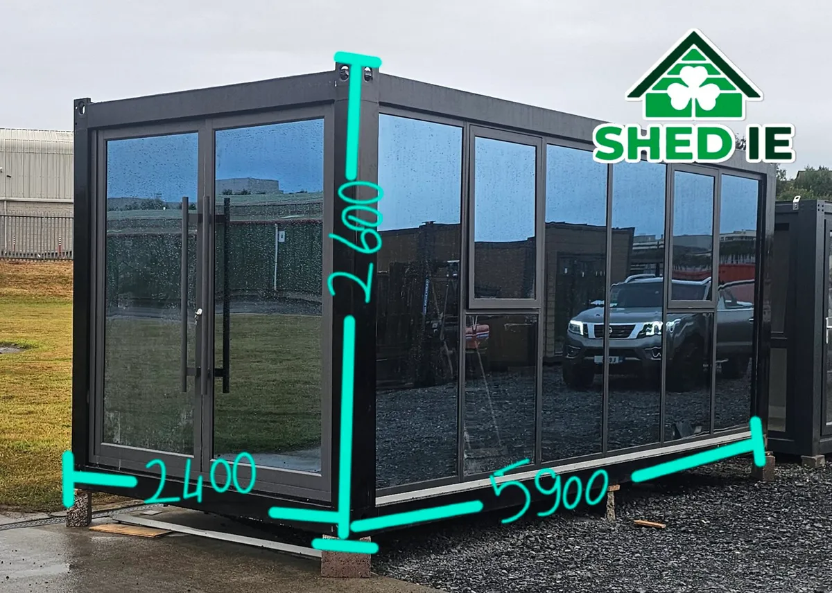 Garden rooms, modular unit, flat pack room - Image 1