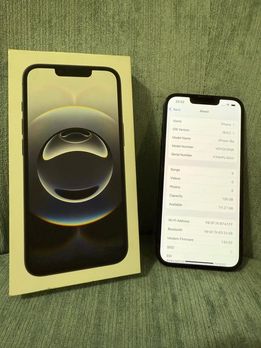 iPhone 16e 100% batt warranty till May 2026 - Image 1